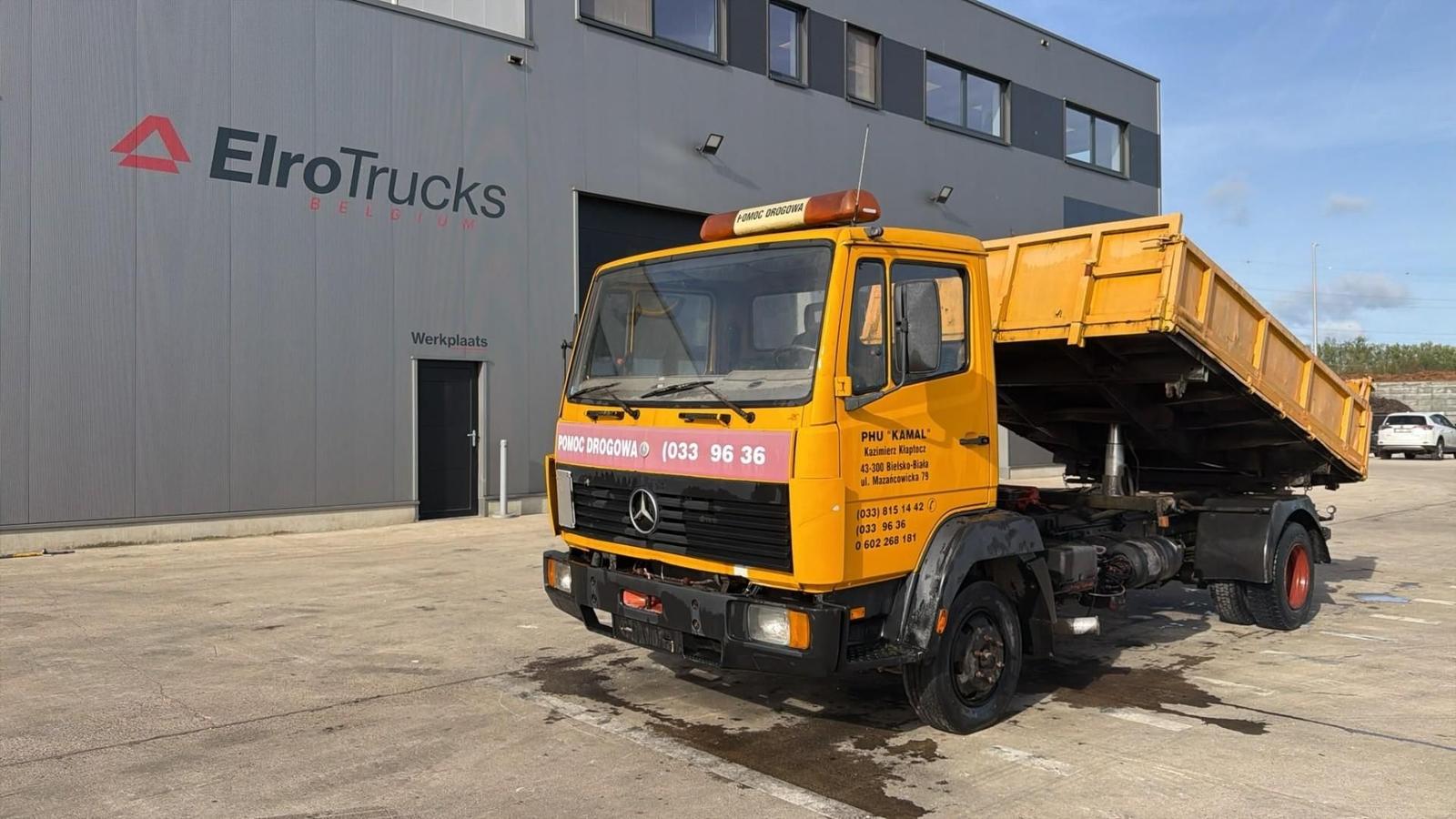 Mercedes-Benz SK 814 (MANUAL PUMP / POMPE MANUELLE / LAMES / S