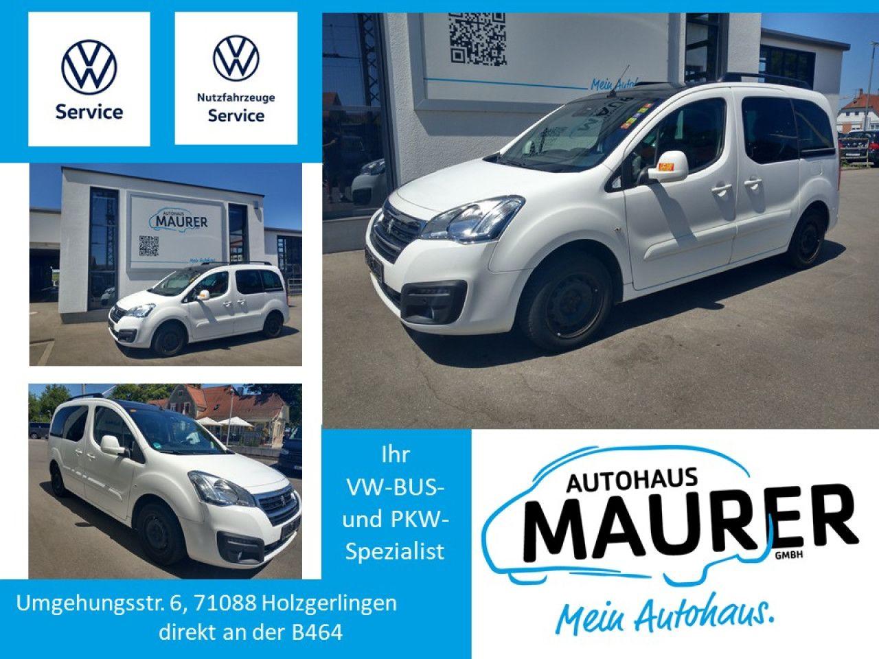 Peugeot Partner Tepee 1,2 AHK Kamera Tempomat Navi Klima
