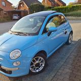 Fiat 500 0.9 TwinAir * himmelblau * Panoramadach - Fiat 500 in Kiel