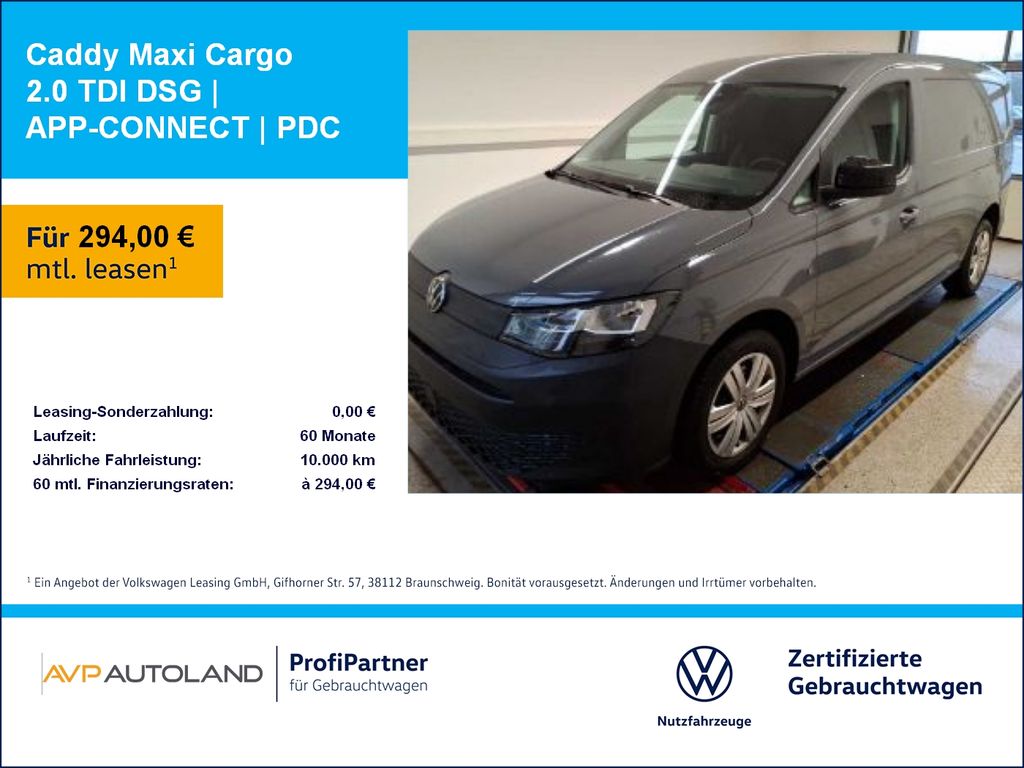 Caddy Maxi Cargo 2.0 TDI DSG | APP-CONNECT | PDC