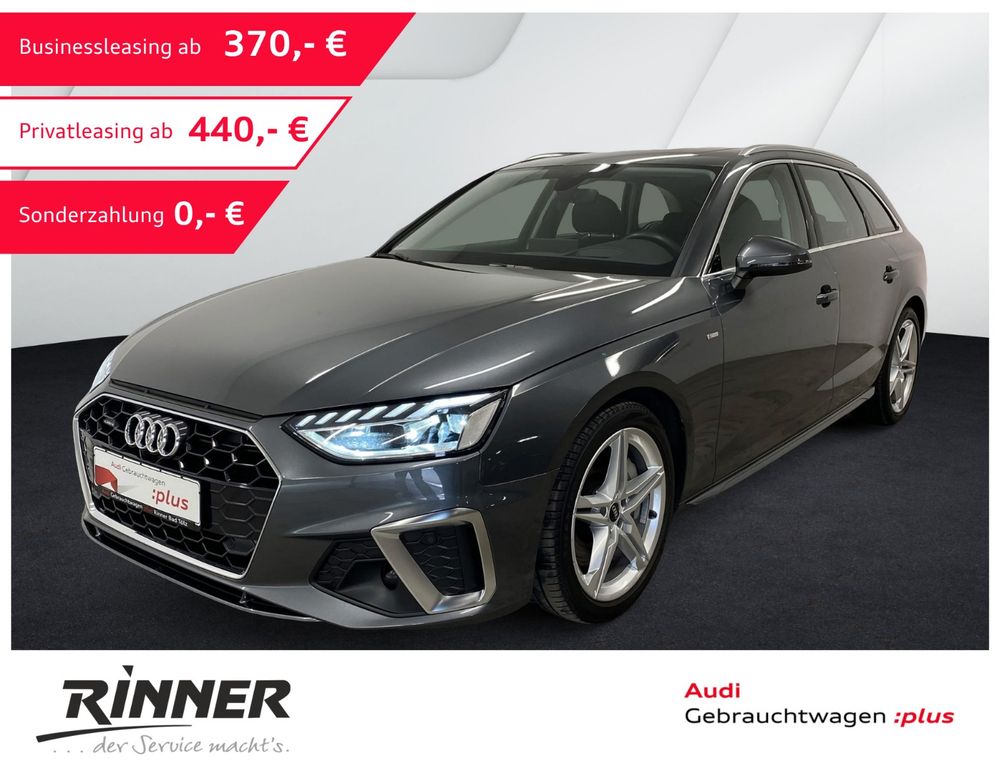 A4 Avant 50 TDI quattro S line+LED+Pano+HUD+Lane