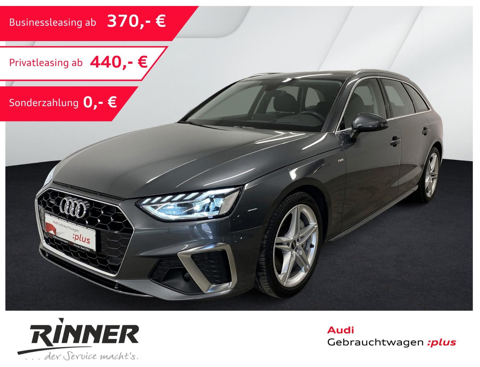 Audi A4 Avant 50 TDI quattro S line+LED+Pano+HUD+Lane