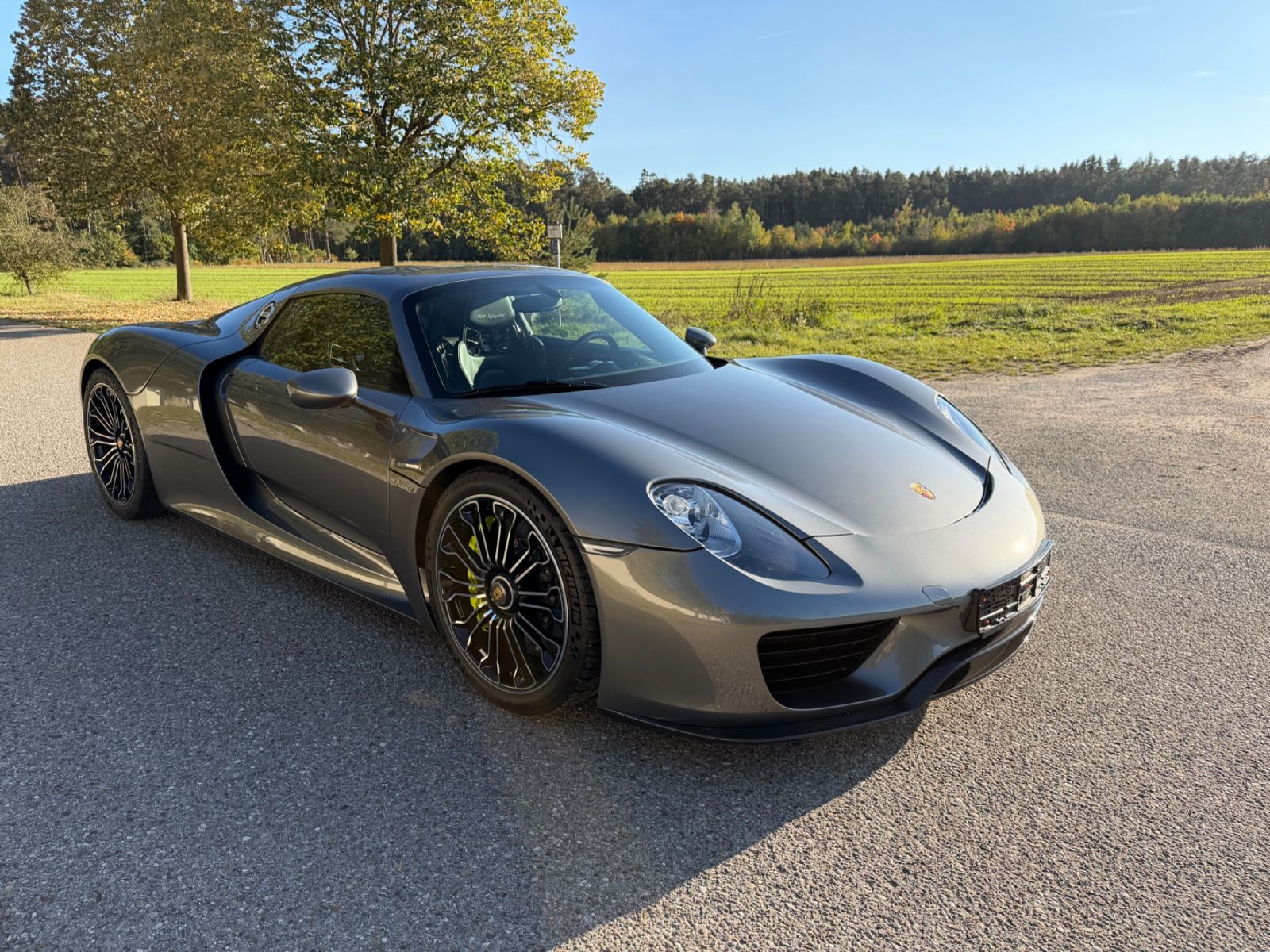 Porsche 918 Spyder METEORGRAU  LIFT 8