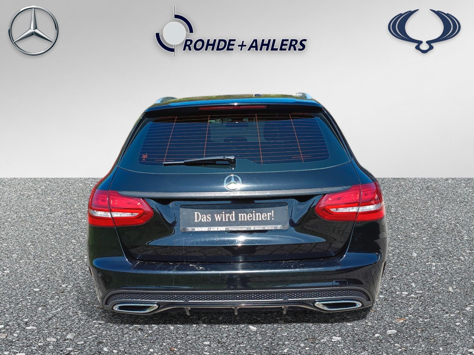 Fahrzeugabbildung Mercedes-Benz C 220T+AMG LINE INTERIEUR+EXTERIEUR+SCHECKHEFT +
