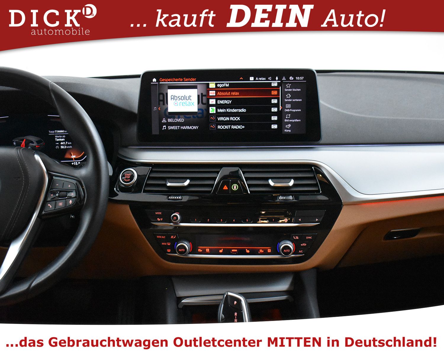 BMW 530i To Aut VIRTU+LEDER+PROF+LED+SHZ+HEAD+KAM+MF - Image 14