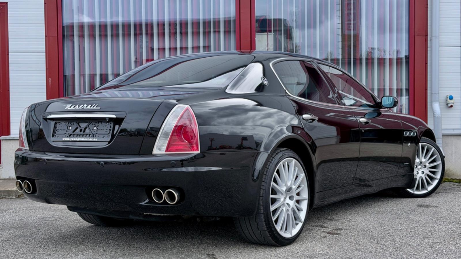 Maserati Quattroporte 4.2 V8 | 400 ch | BVA | Cuir beige | GPS | Xénon | Radars de recul