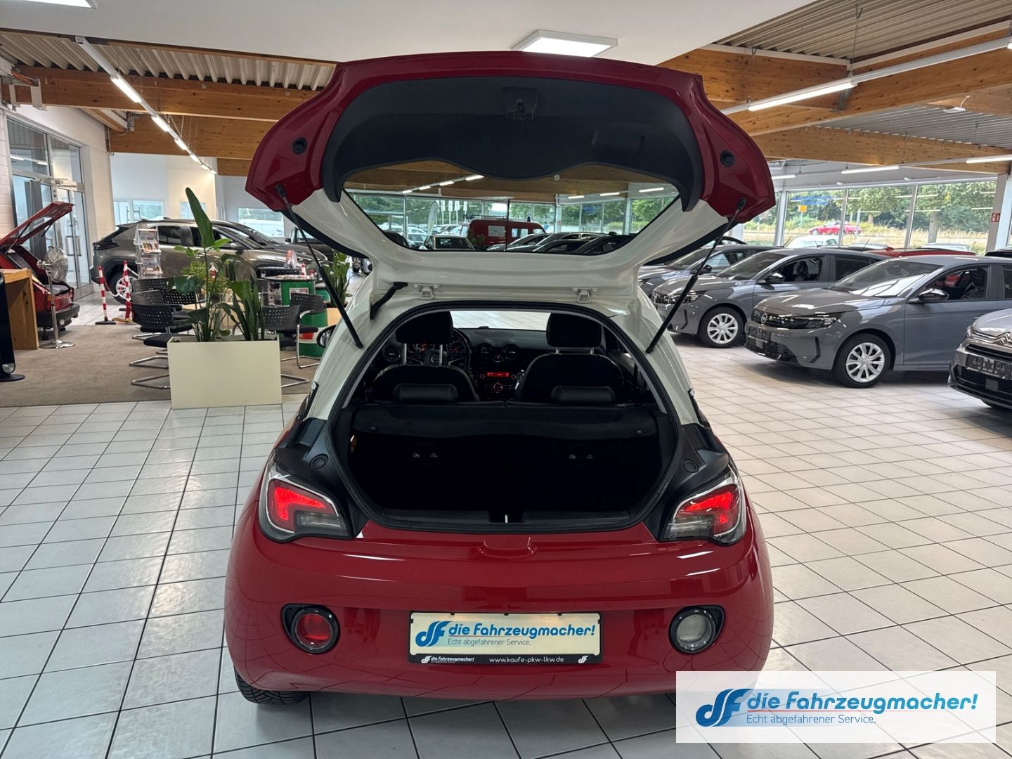 Fahrzeugabbildung Opel Adam Jam Temp Berganfahrass. Speedlimiter Alu Kl