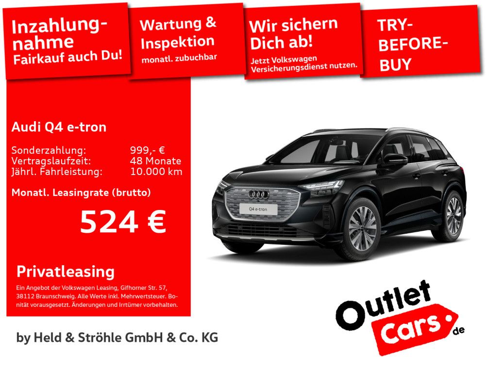 Audi Q4 e-tron S-Line 45 quattro MATRIX AR-HuD R-KAM