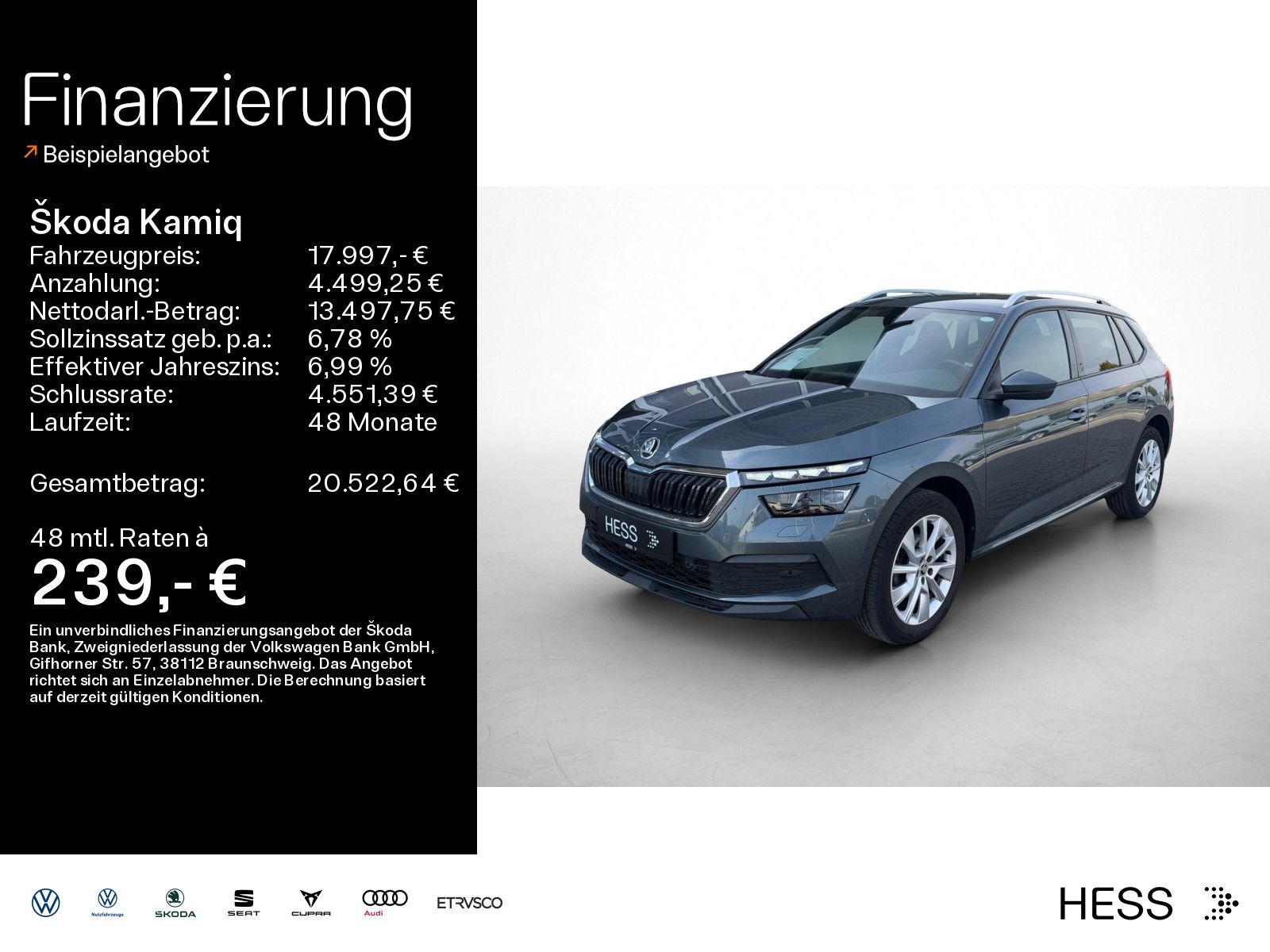 Skoda Kamiq 1.5 TSI STYLE*AHK*LED*KAMERA*KESSY*SHZ*NAV