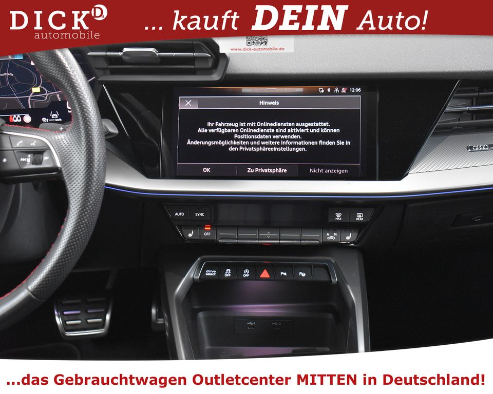 Audi A3 SB 35 TFSI Edit. One S LINE >NEU MOD+B&O+VOLL