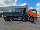 Mercedes-Benz Actros 3241 8X4 Containersysteem/ 20T HMF crane/ - Container