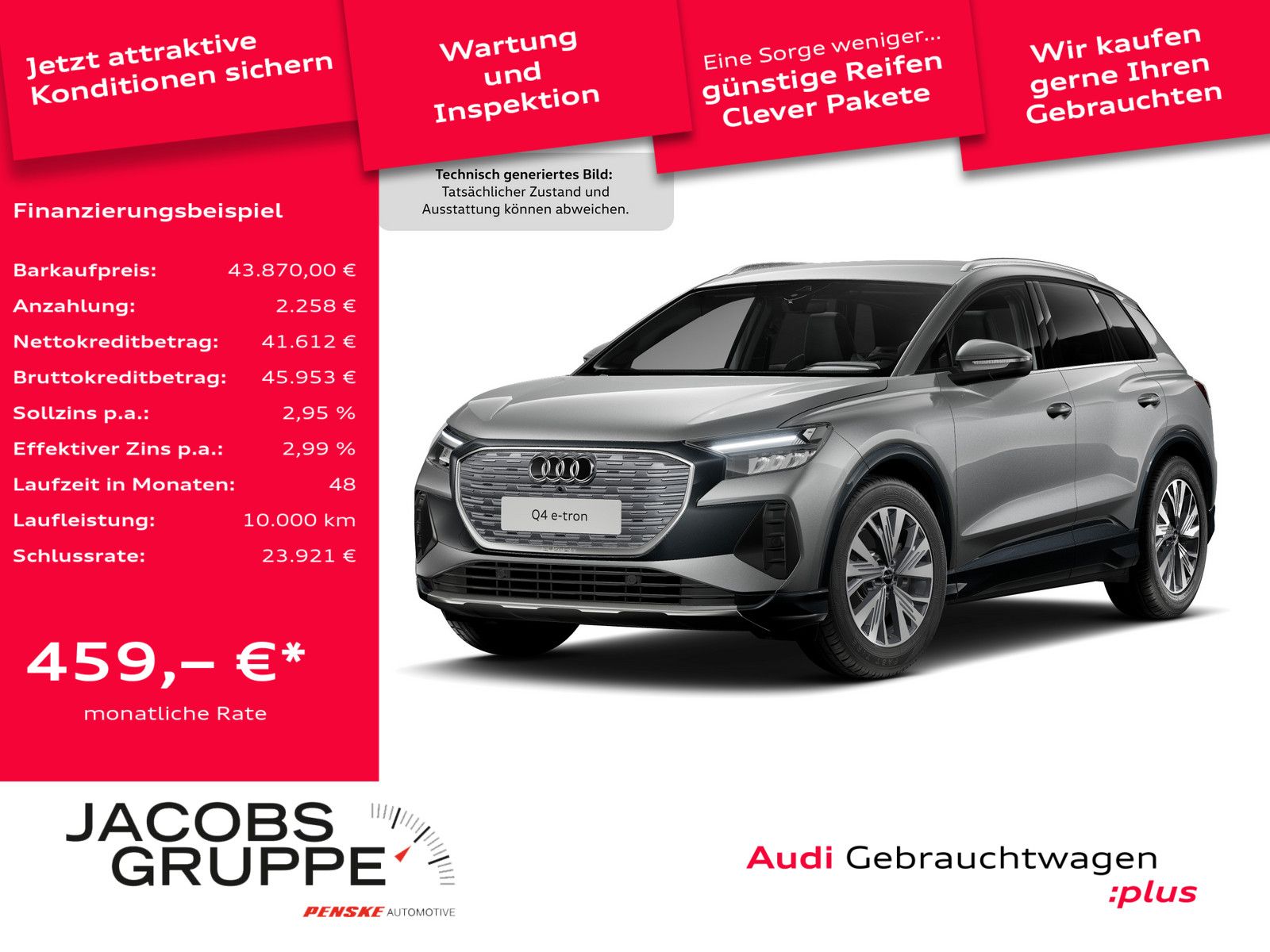 AUDI Q4 45 WäPu/Navi/Kamera/ACC/Apple-Car-Play