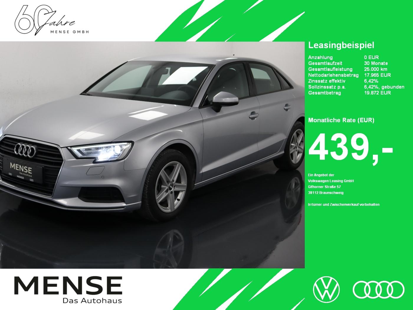 Audi A3 Limousine 30 TDI Navi|Xenon|Akustikglas|PDC