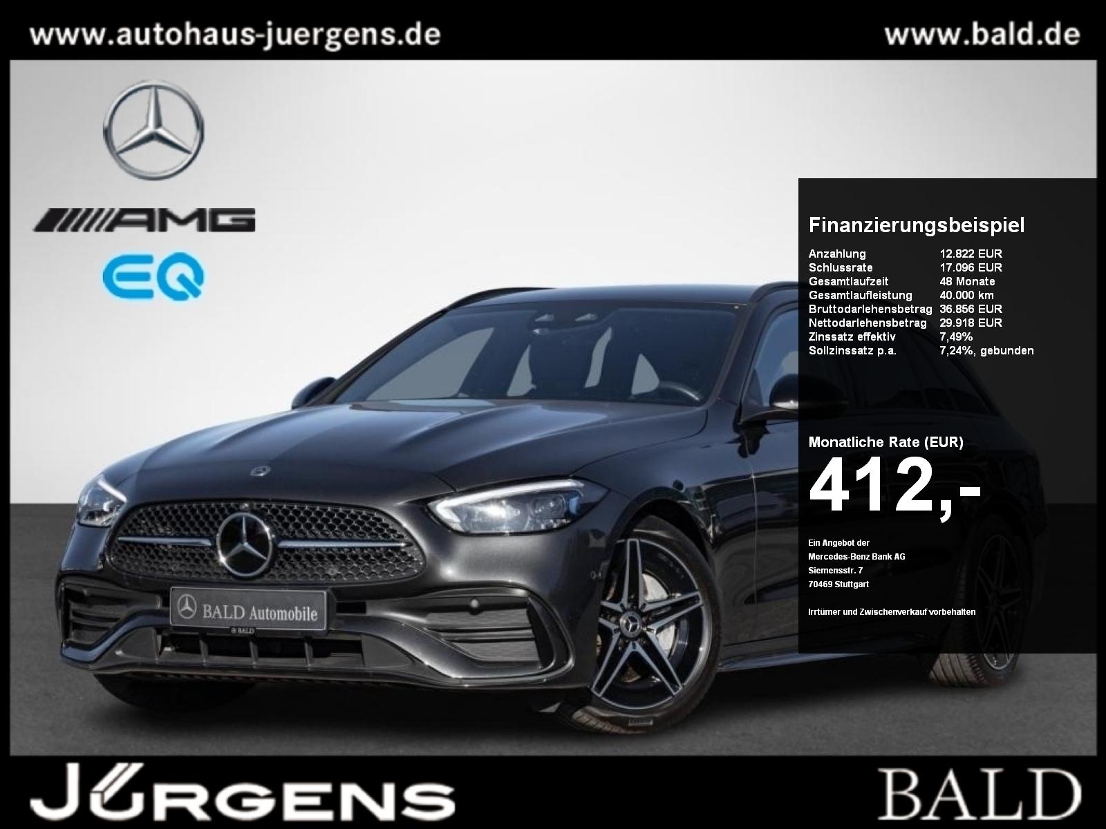 Mercedes-Benz C 300 d T AMG/Digital/360/Memo/Easy-P/Night/18''