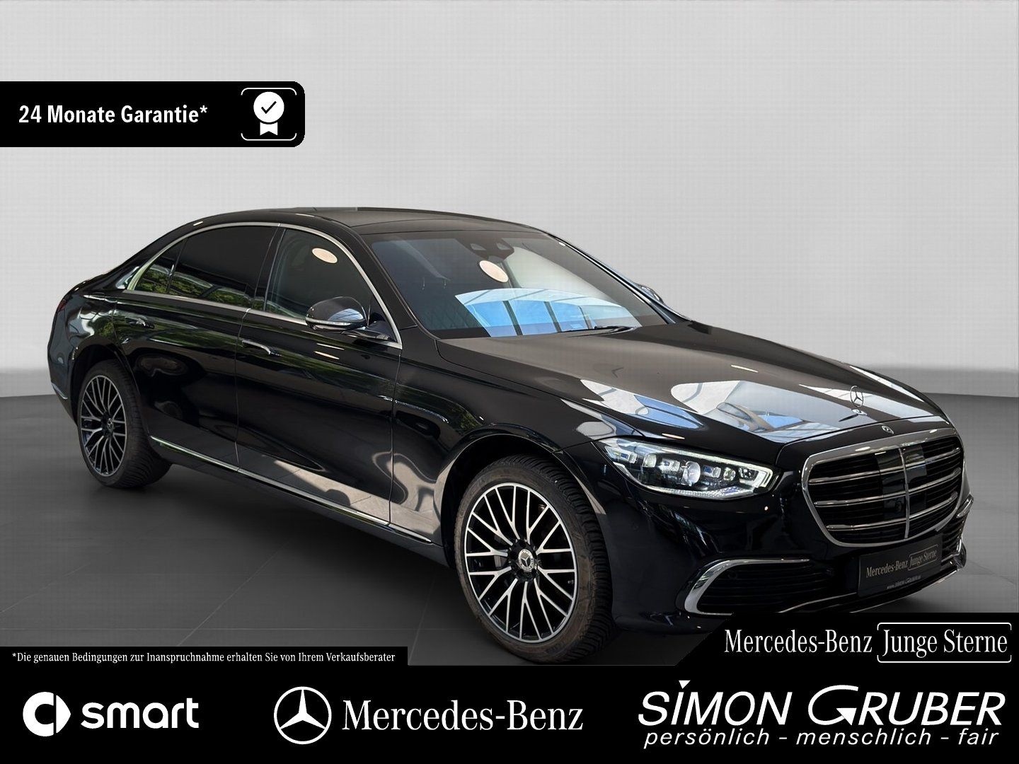 Fahrzeugabbildung Mercedes-Benz S 450 4M lang Pano Burm TV Nappa HUD Digital AHK