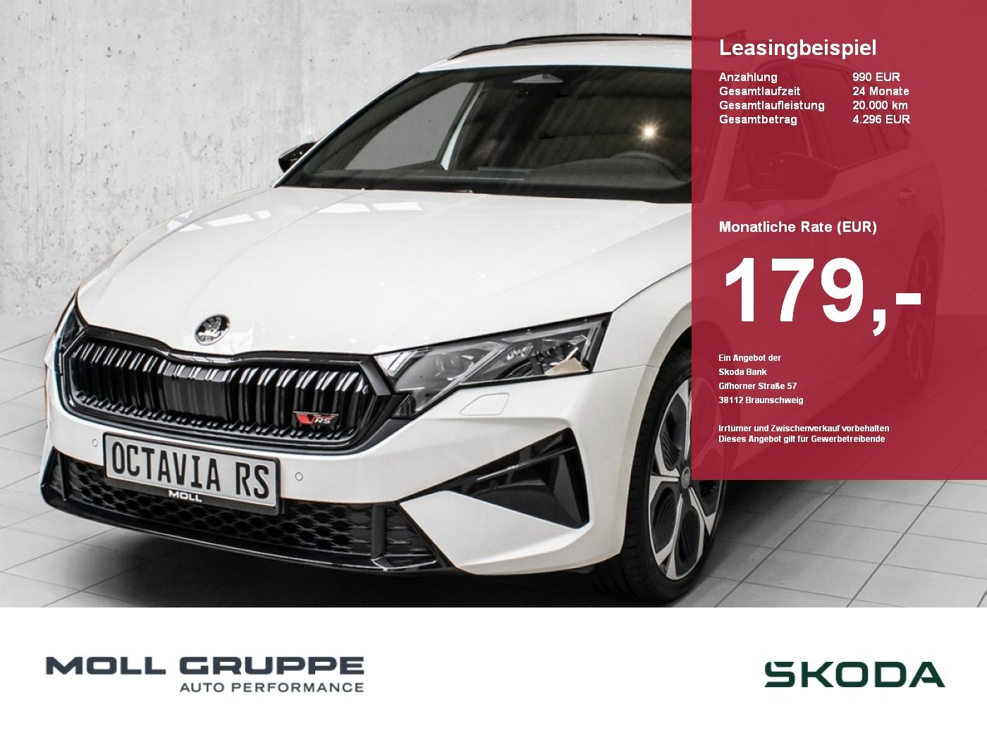Skoda Octavia Combi 2.0 TSI W RS 2xKLIMA ACC AUT FLA