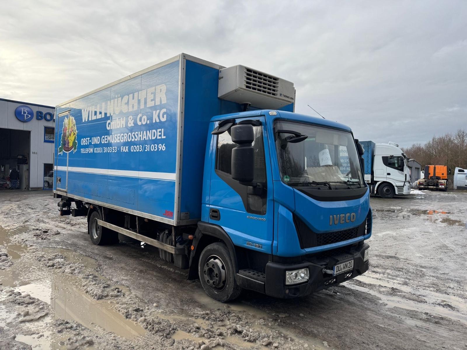 Iveco 80E19Cargo Koffer Kühlung LBW-Bj18 -Motorschaden