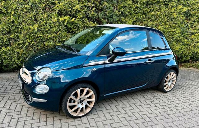 Fiat 500C Dolce Vita Cabrio  blau Metallic...