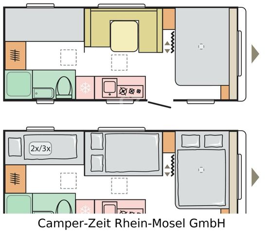 Adria Aviva 563PT MJ2024 mit Mover