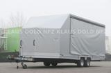 Andere Moetefindt  Autotransporter mit Planenaufbau - Pkw-Anhänger Mit plane