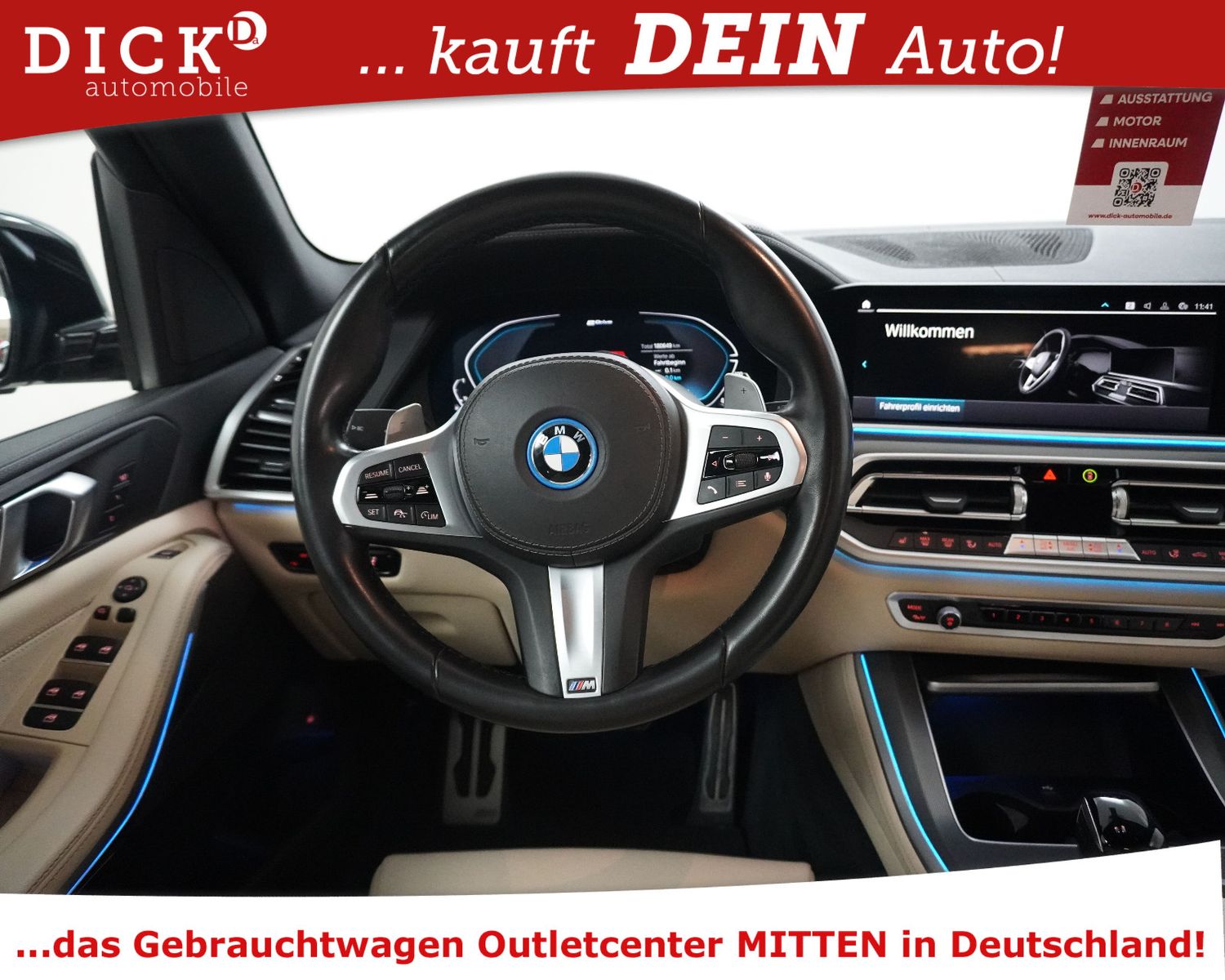 Fahrzeugabbildung BMW X5 xDr 45e M Sport SHADO+LUFT+MEMO+PROF+AHK+ACC+