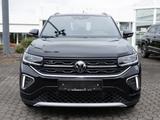 Volkswagen T-Cross 1.0 TSI R-Line AHK ACC NAVI MATRIX-LED - mit Benzin-Antrieb: Schwarz, mit Navigationssystem