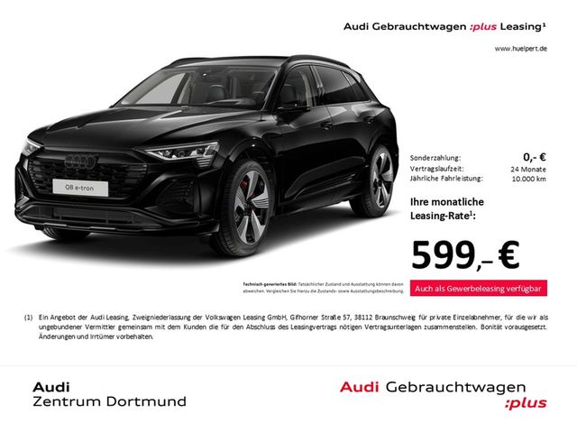 Audi Q8 e-tron 55 quattro S LINE BLACKPAK AHK CAM 21Z