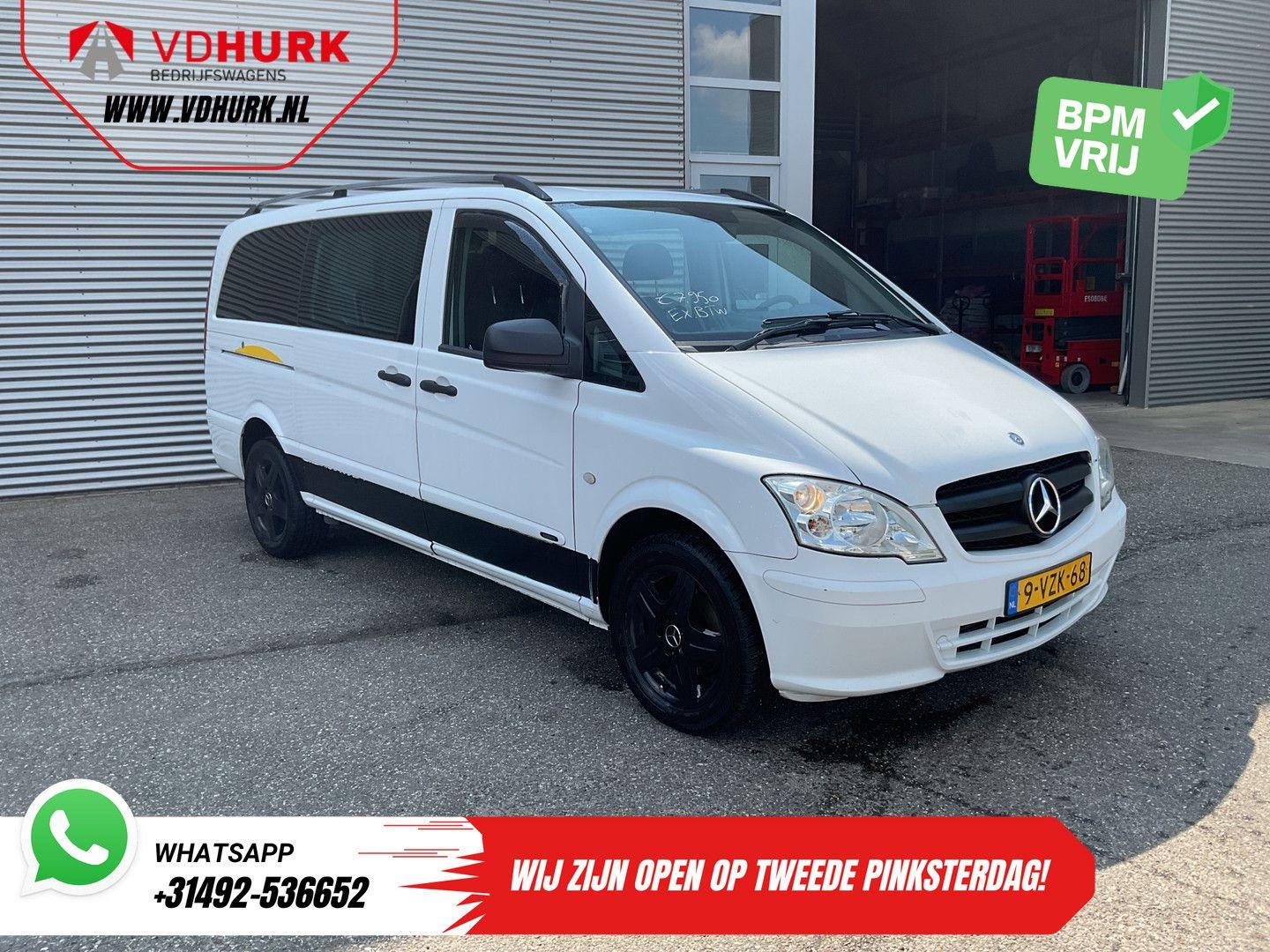 Mercedes-Benz Vito 113 CDI L3 DC Dubbel Cabine EXPORT Carplay/