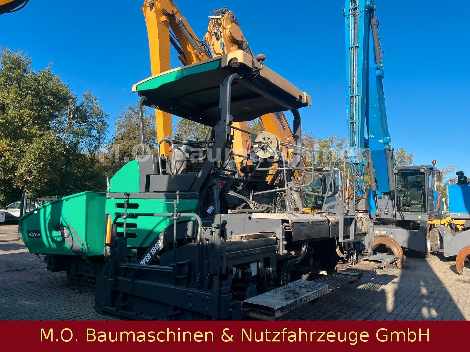 Fahrzeugabbildung Vögele Super 1800-2 / 2x Display / 2x Sensor /2x 50 cm/