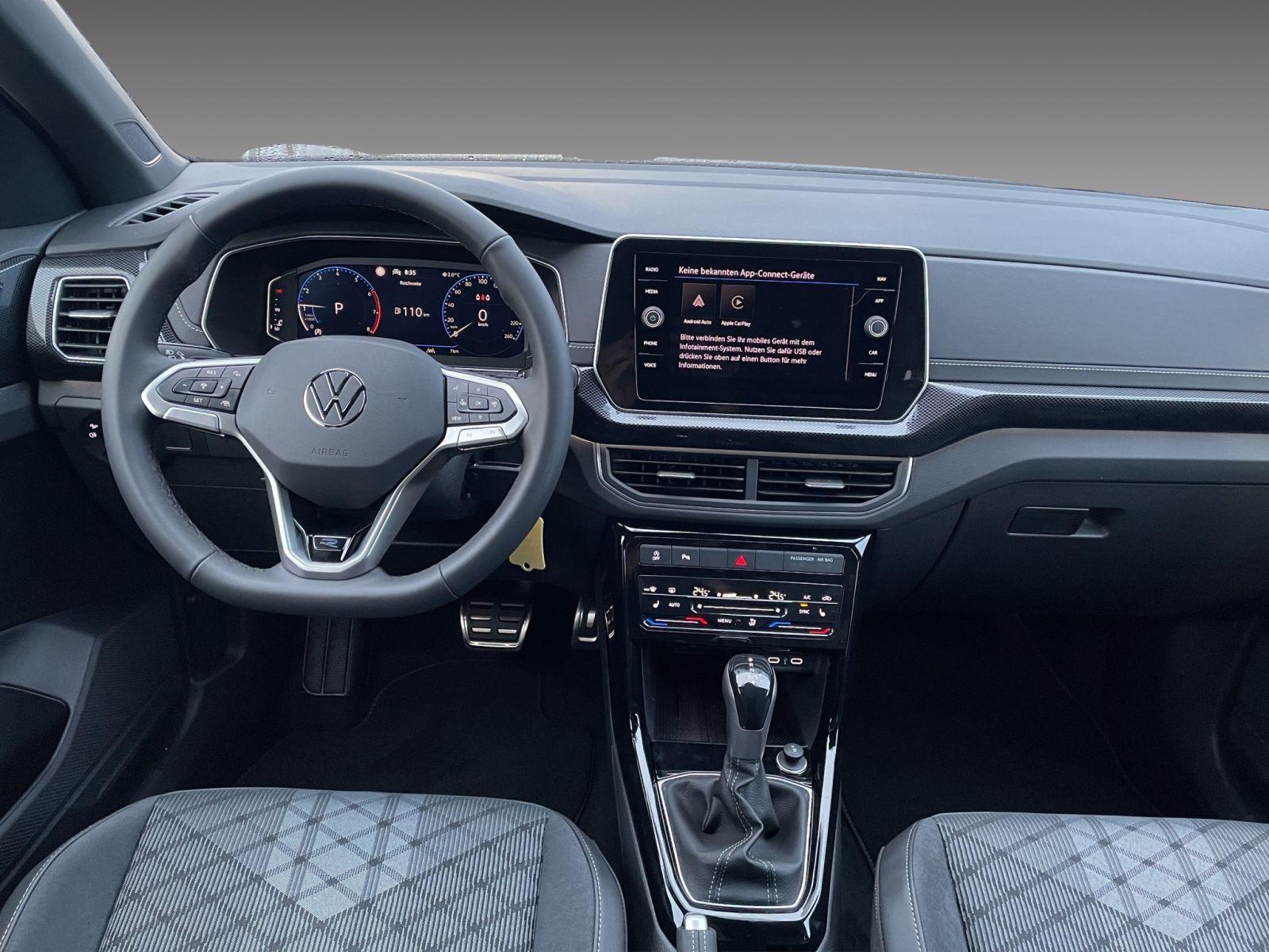Volkswagen T-Cross 1.0 TSI 7-Gang DSG R-Line AHK DAB+, миниатюра 8