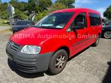 Volkswagen Caddy Maxi 1,9TDi Kombi,  5 Sitzer, AHK, KLima - Volkswagen Caddy mit Diesel-Antrieb: Rot