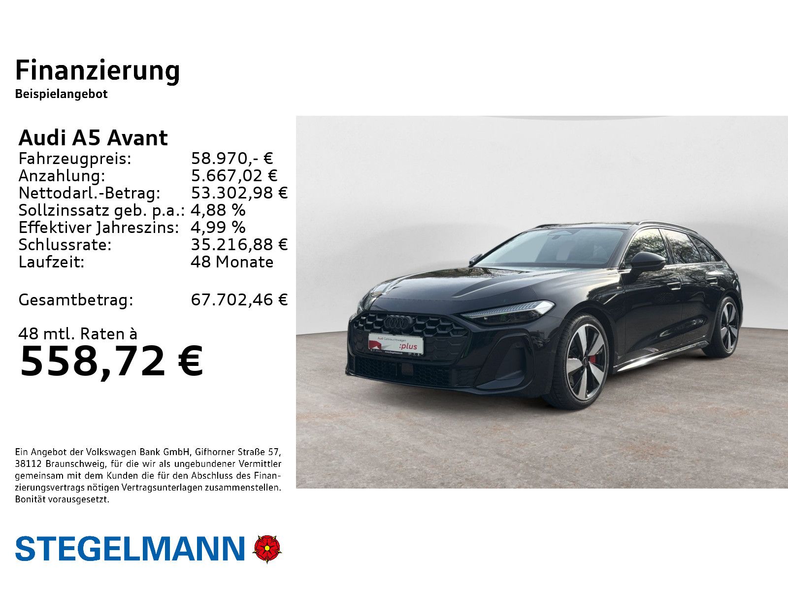 Audi A5 Avant TFSIe e-hybrid qu. S-Line 83.830EU foto 2