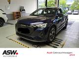 Audi Q4 e-tron 40 Sportback S line MATRIX PDC SHZ AHK - blaue Audi Q4 e-tron