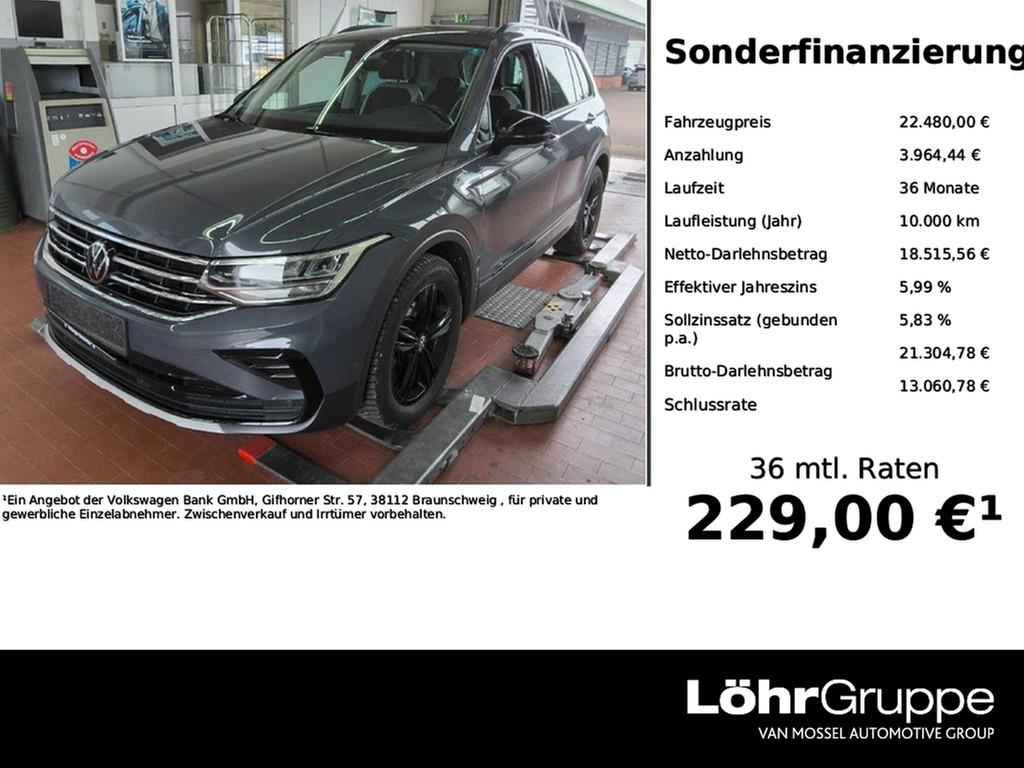 Volkswagen Tiguan 2.0 TDI Urban Sport AHK, Rear-View, Navi
