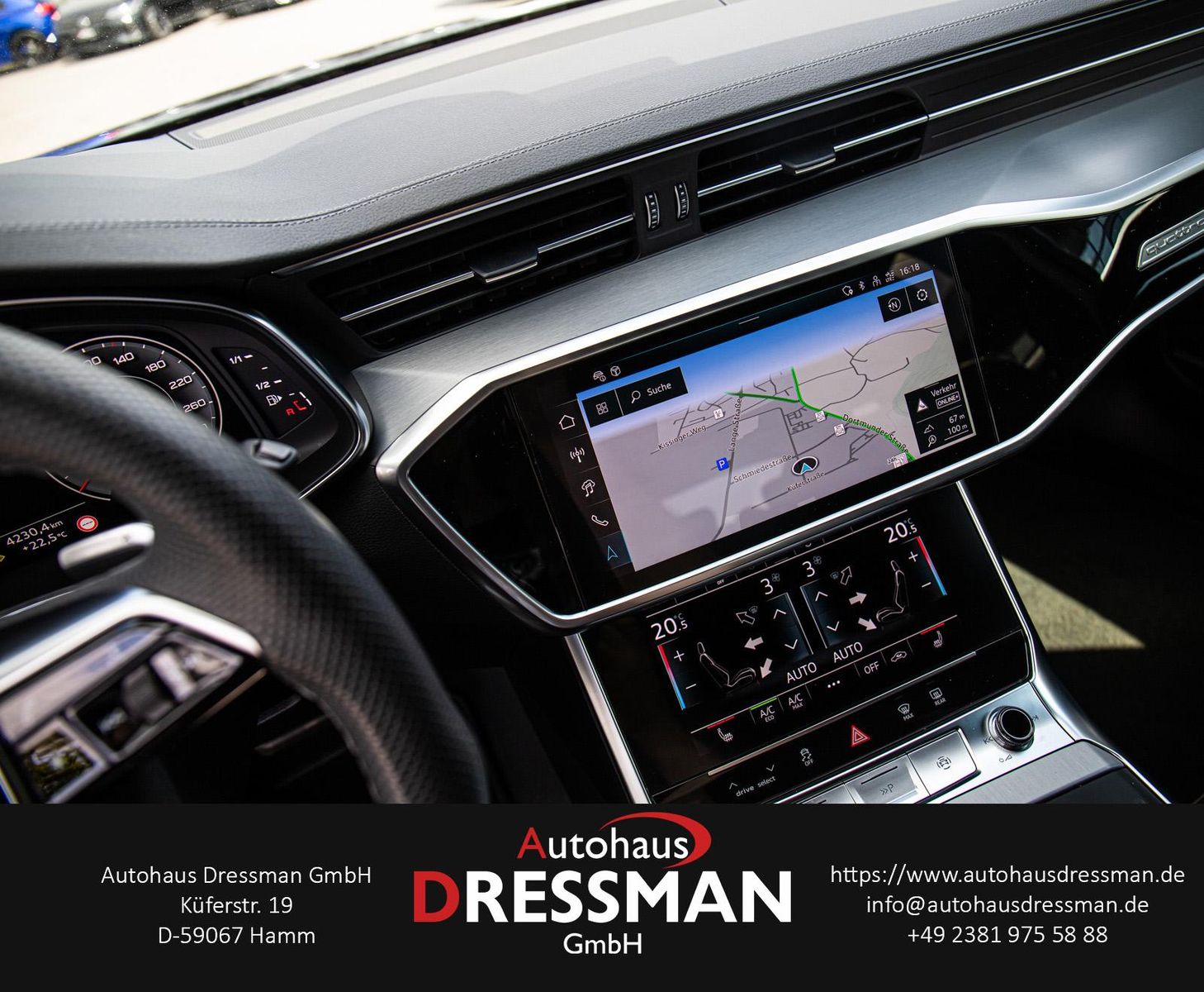 Audi A6 Avant 40 TDI S-Line MATRIX B&O 360° ACC AHK foto 15