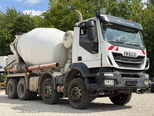 Iveco TRAKKER 400;STETTER; 9m³;GERMAN;8x4;1HAND;EUR6 !