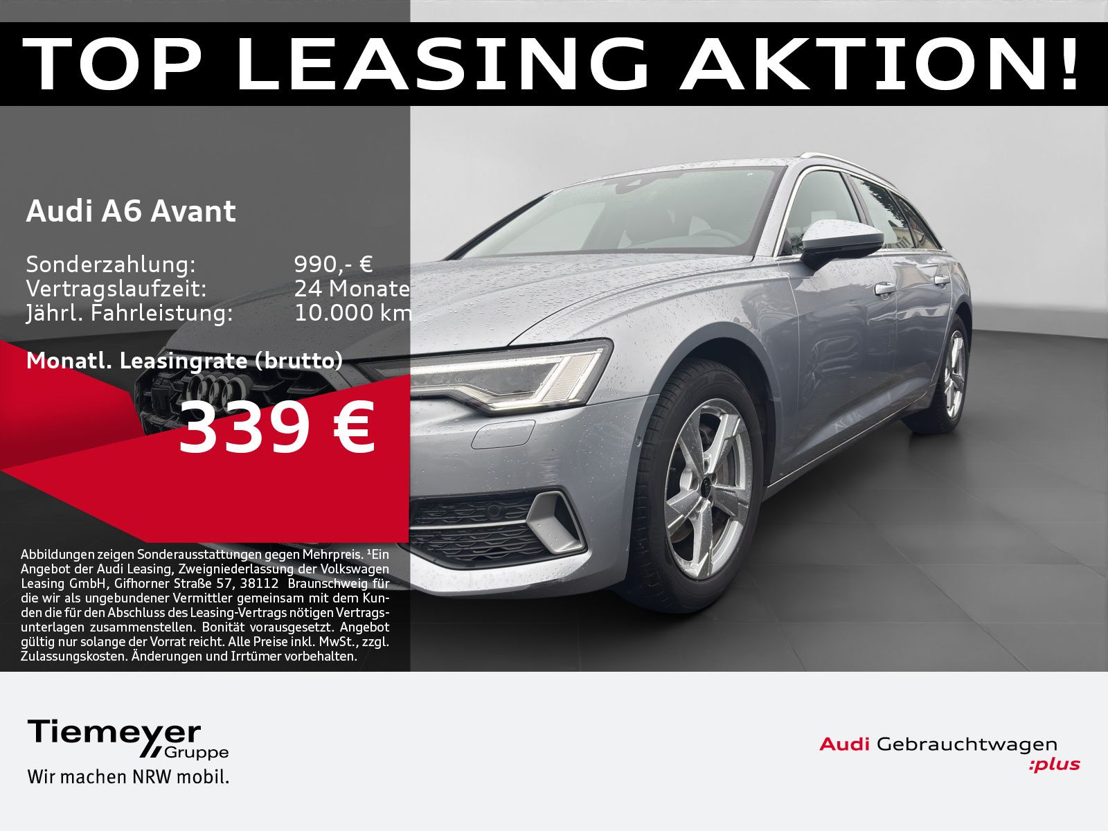 Audi A6 Avant 45 TFSI Q ADVANCED LEDER MATRIX AHK ASS