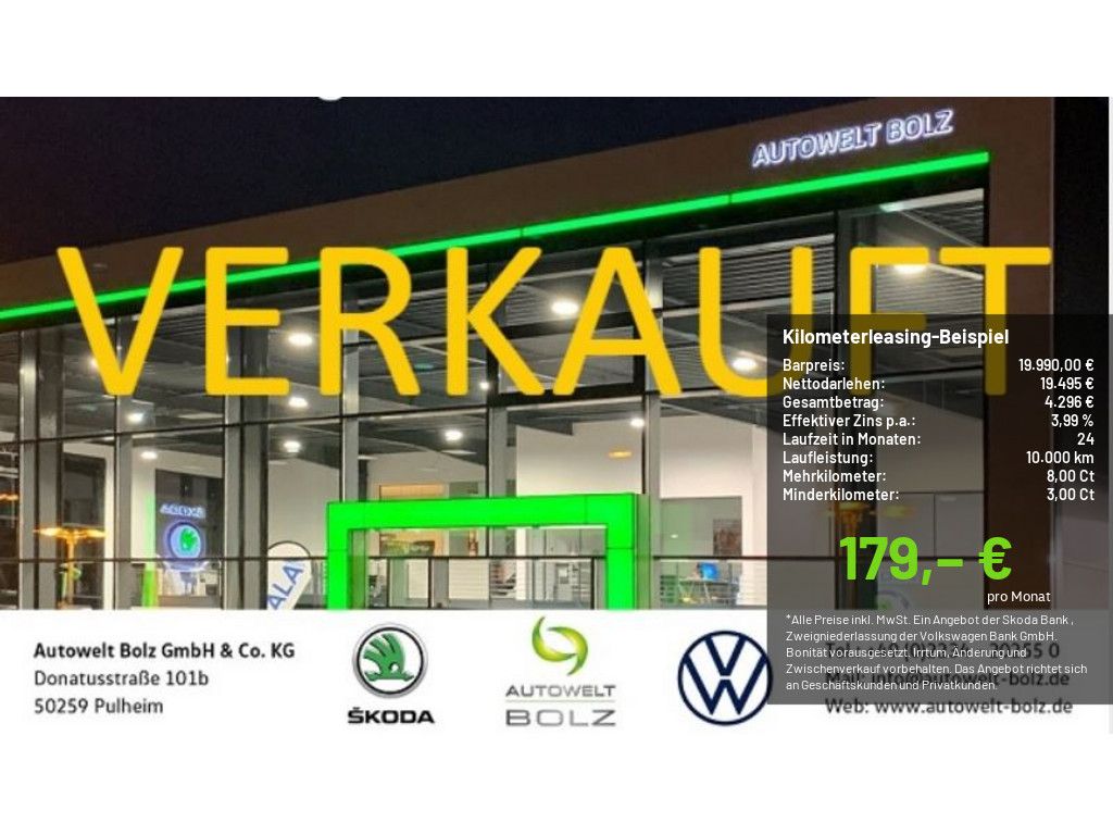 Fabia 1.0 TSI Tour PDC SHZ KAMERA ACC LED NAVI