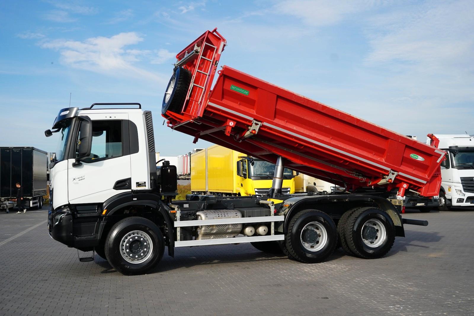 Iveco X  WAY / 480 / E 6 / WYWROTKA / 6 X 4 / 12 000