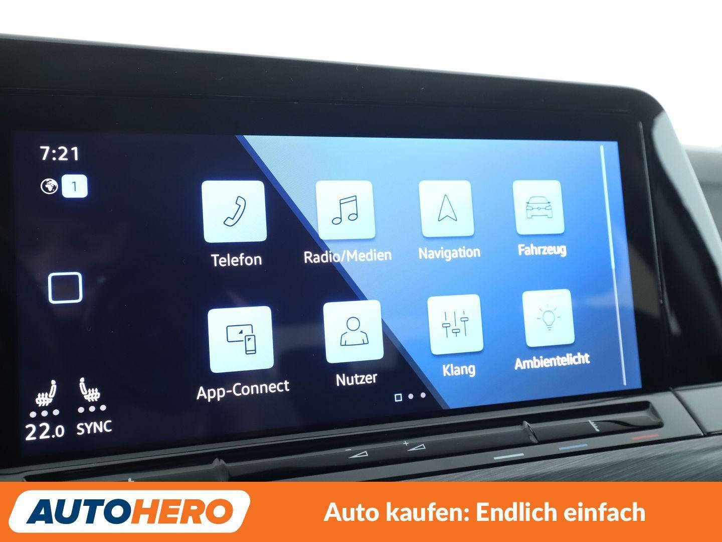 Volkswagen Golf VIII 1.5 eTSI ACT Style Aut.*HUD*MATRIX*ACC