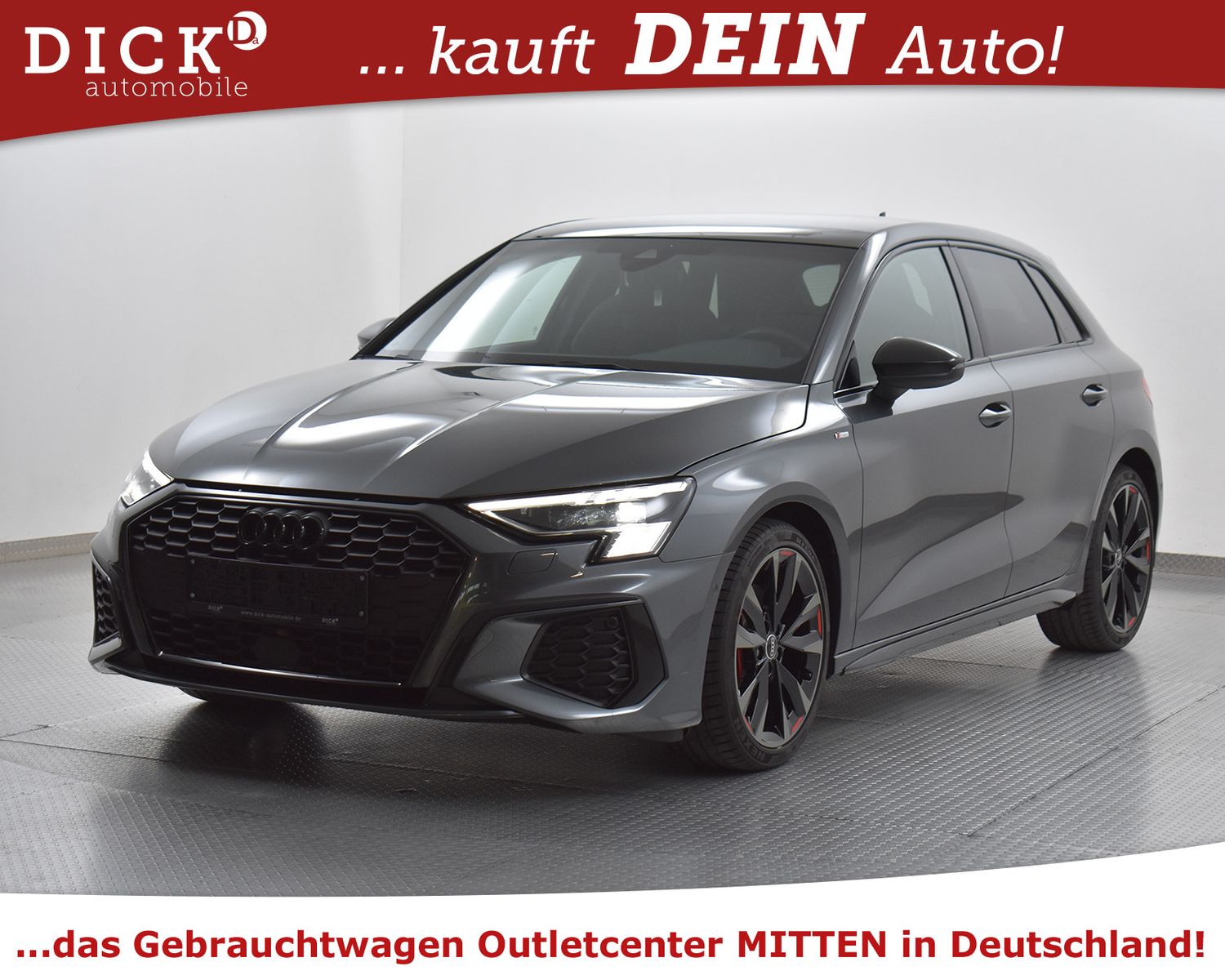 AUDI A3 SB 35TFSI 2X S LINE+PANO+B&O+VIRTU+MATRIX+KAM - Image 2