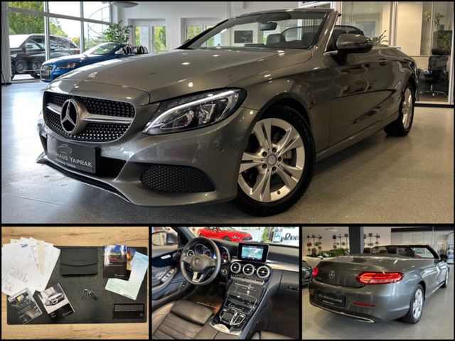 Mercedes-Benz C 220 d Cabrio|2HD|LED|Leder|Airscarf|Park-Assis