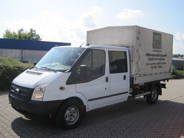 Ford Transit Maxi Doka Pritsche+Plane AHK 7-Sitze EU5