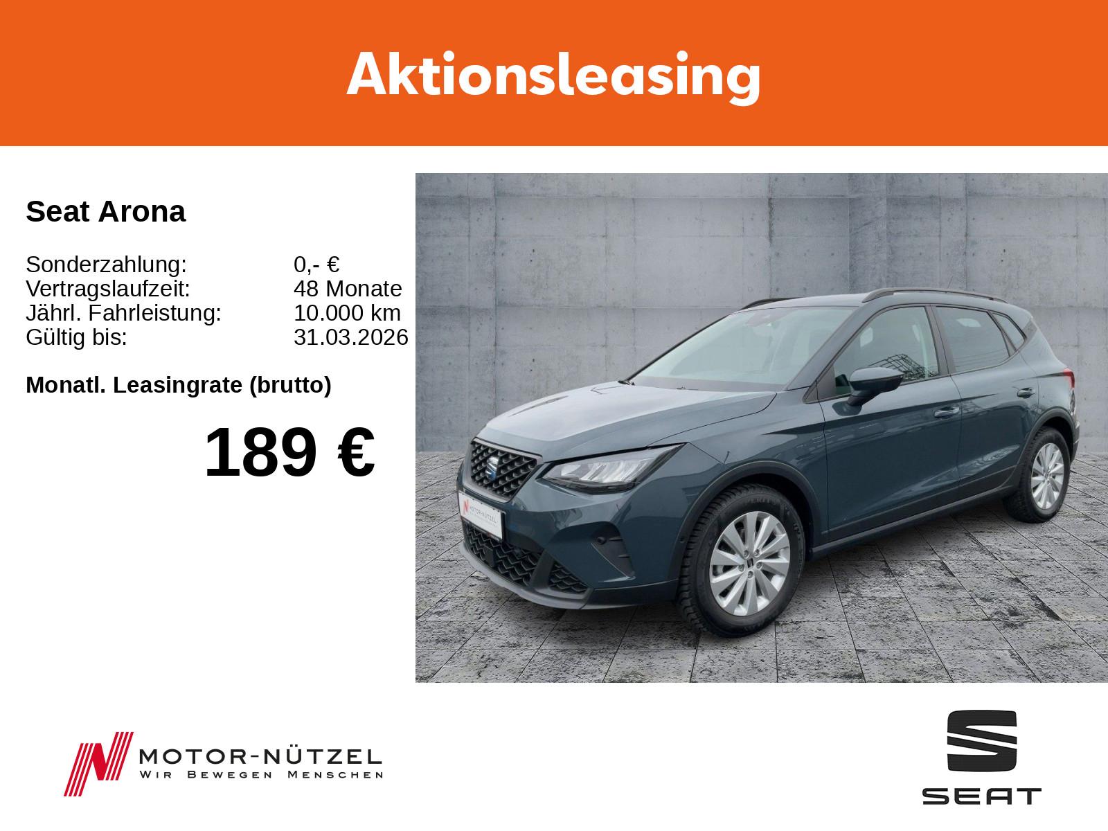 Seat Arona Road Edition 1.0 TSI 85 kW (116 PS) 7-Gang