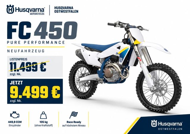Husqvarna FC 450  *SONDERAKTION*