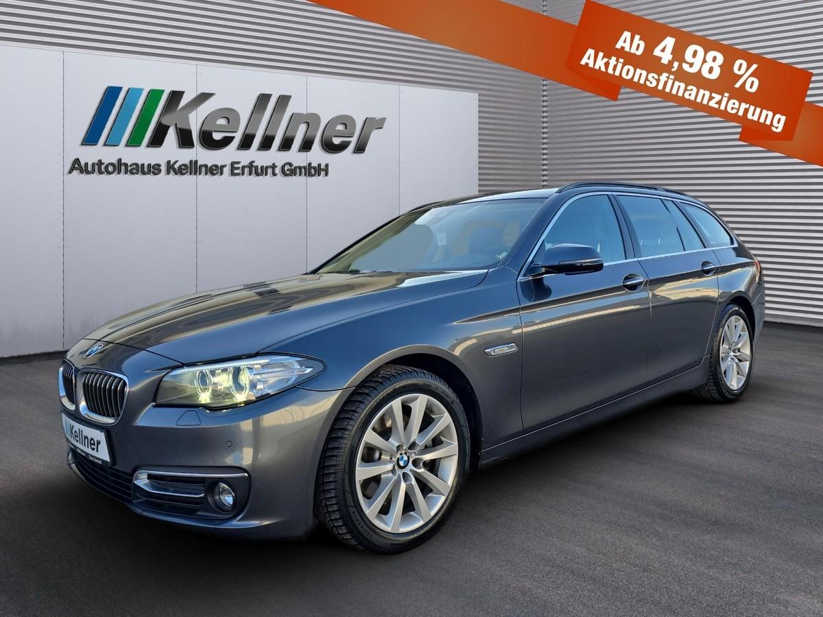 BMW 520 d Touring Aut. AHK+Leder-Nappa+Navi-Prof+ele
