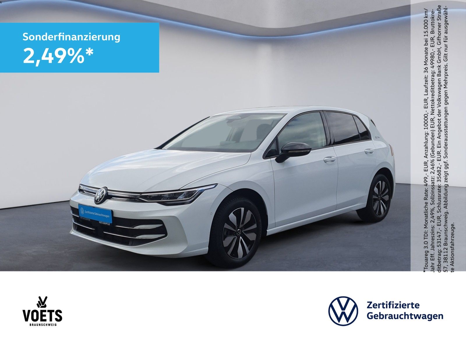 Volkswagen Golf VIII Life 1.5 eTSI DSG LED+RearView+SHZ