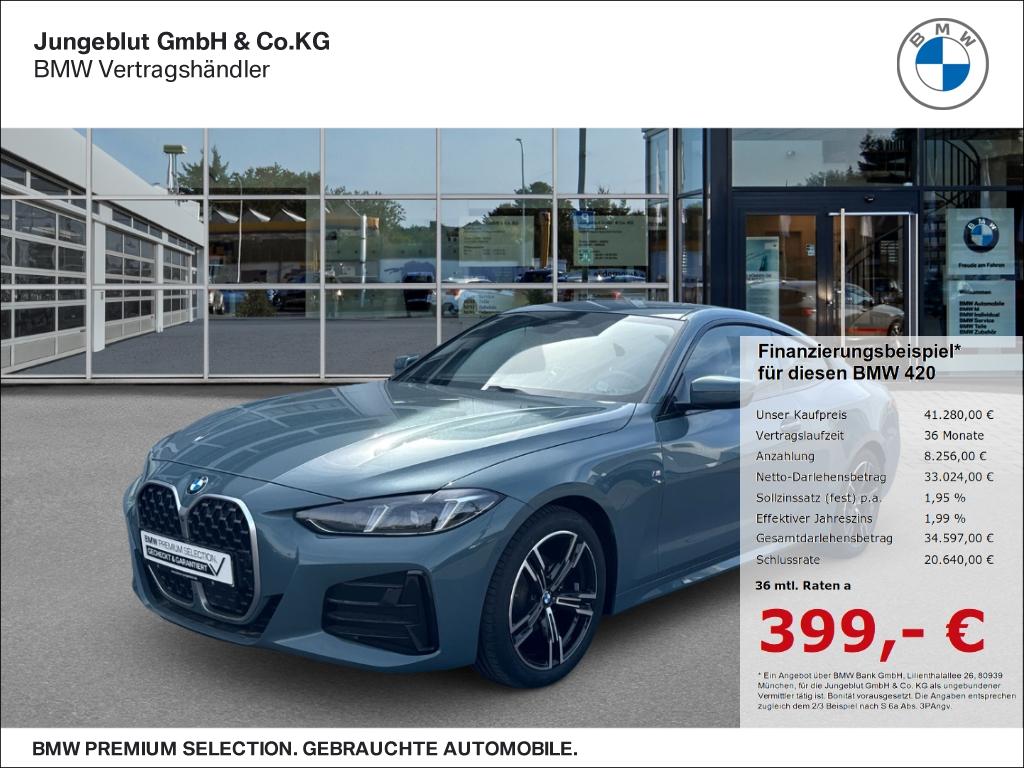 BMW 420d Coupe M Sport Driving Assist pro/Park Assist