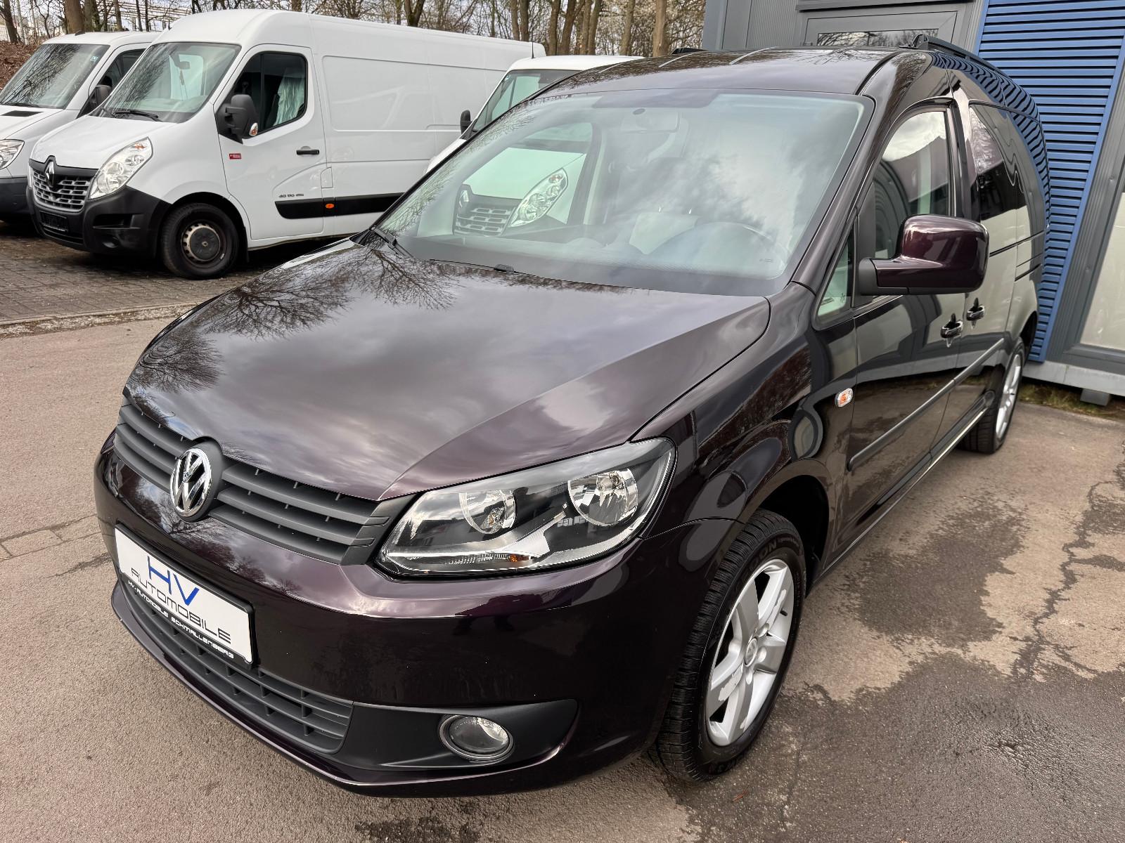 Volkswagen Caddy Maxi 7 Sitze Benzin-Navi-Klima-Ahk-Pdc
