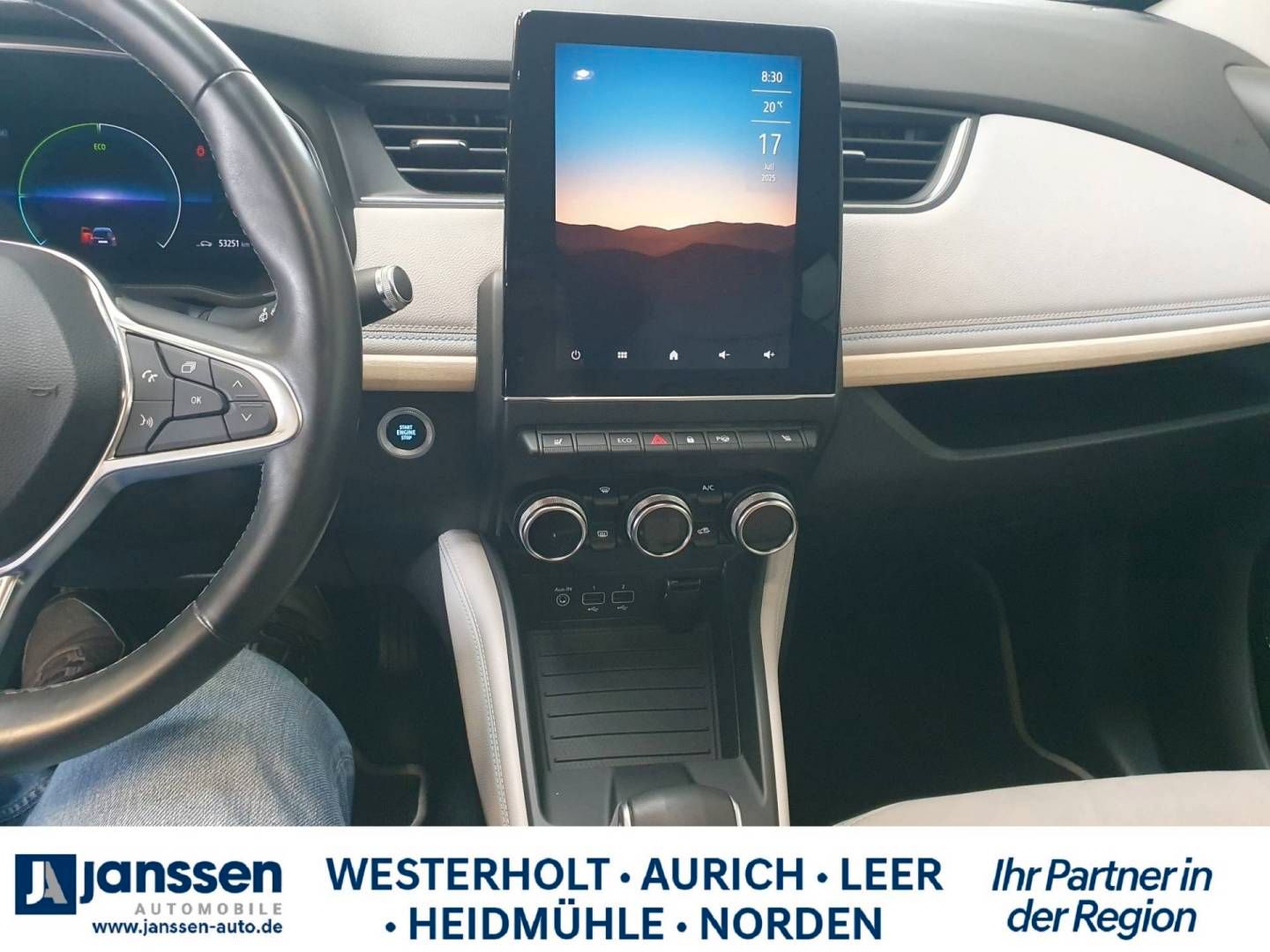 Fahrzeugabbildung Renault ZOE E-Tech 100% el. SONDERMODELL RIVIERA R135 Z.
